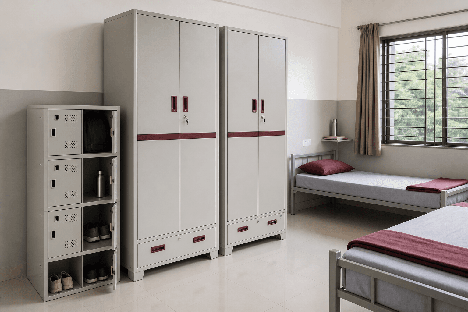 Hostel / PG Storage commercial storage solution