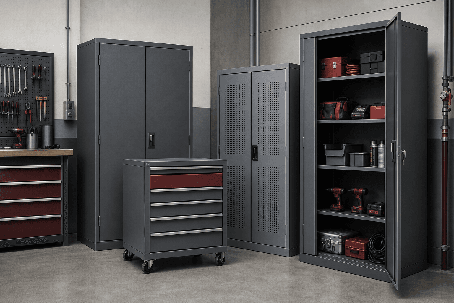 Industrial Cabinets for commercial storage