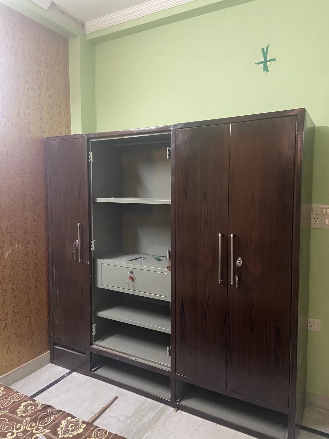 Institutional metal storage cabinets